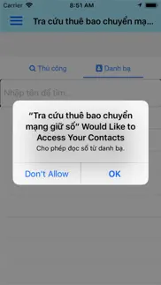 tra cuu chuyen mang giu so iphone screenshot 2
