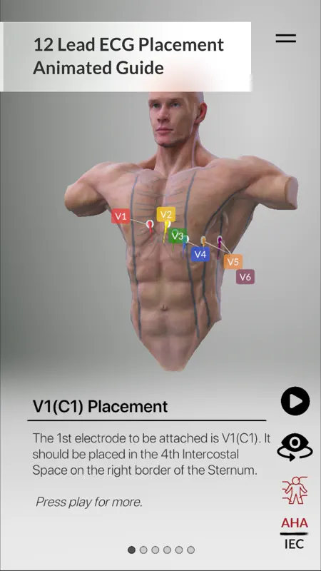 3D ECG Leads screenshot 4 of 10