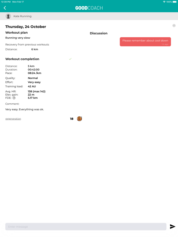 Screenshot #6 pour Good Coach App