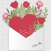 Love Greeting Card icon