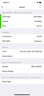 RAK NetTest screenshot 5