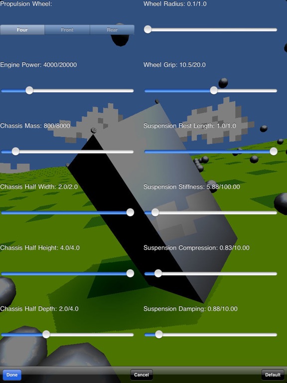 Screenshot #5 for PhysVehicle (Universal)