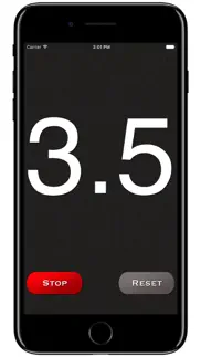 stopwatch‰ iphone screenshot 2