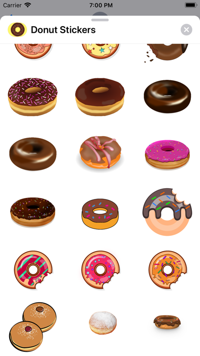 Lotsa Donut Stickers screenshot 2