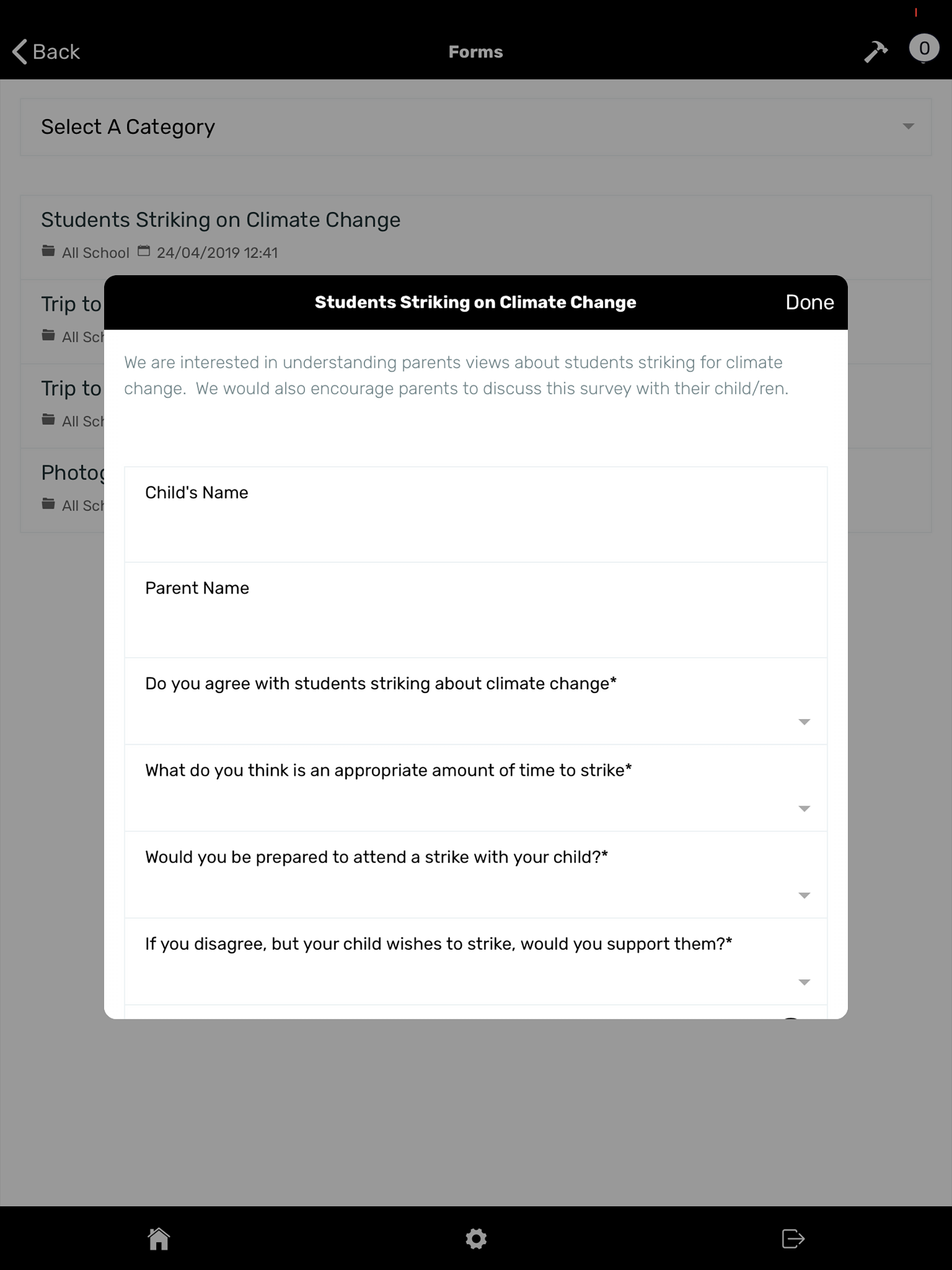 Smart School Planner App