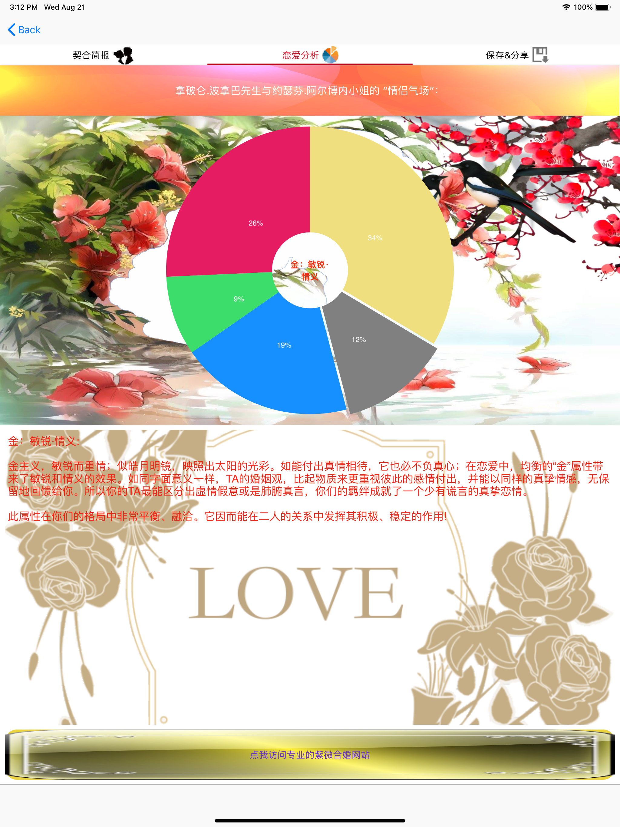 恋爱爱情测试