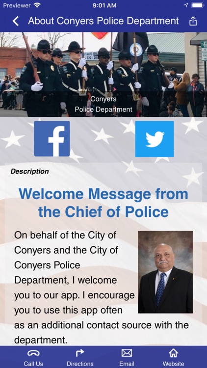 Conyers PD App