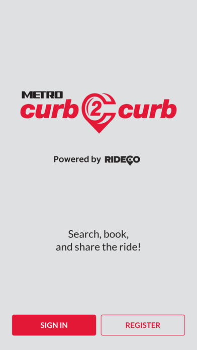 METRO curb2curb Screenshot