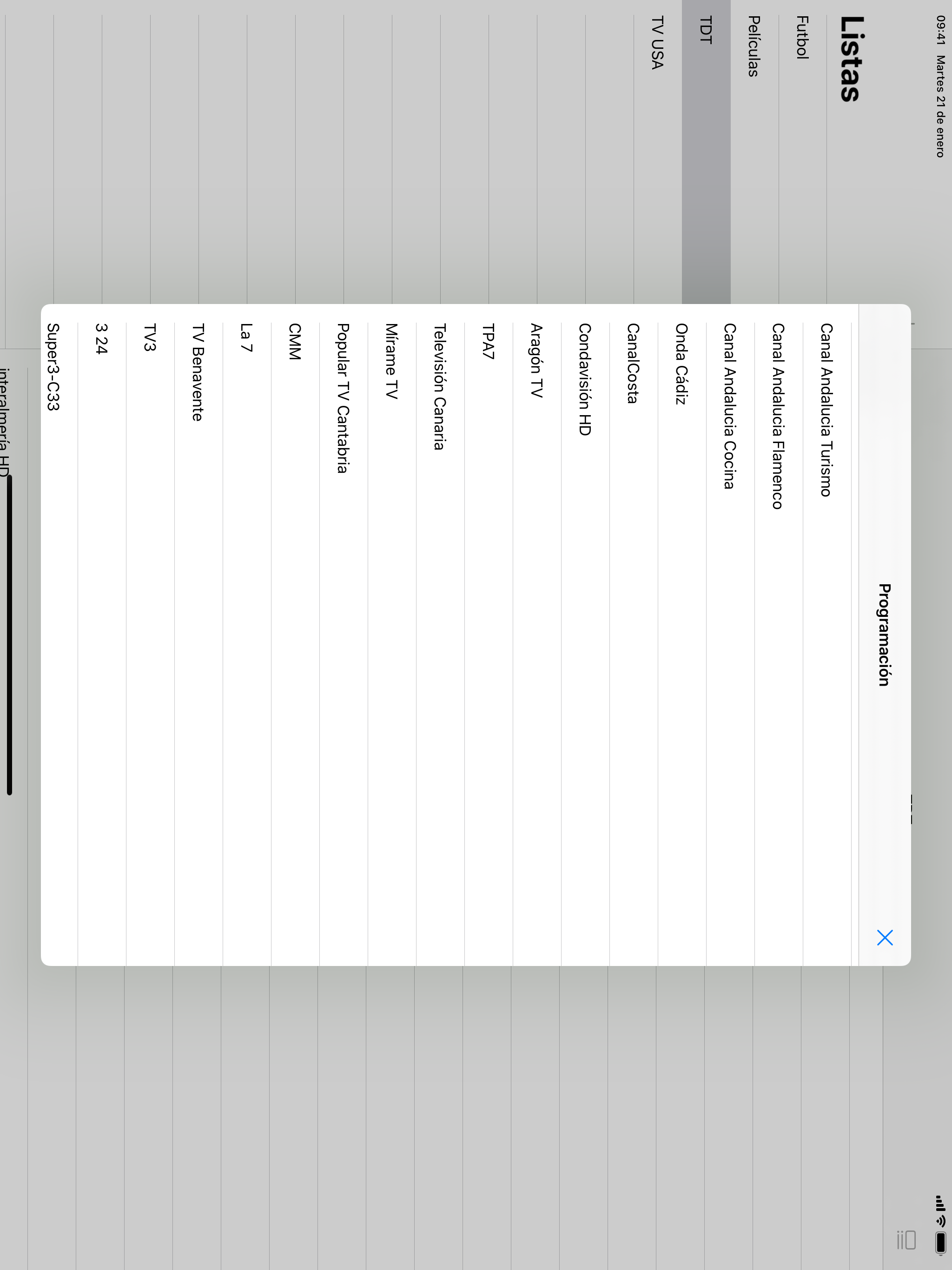 IPTV (M3U8) List Player