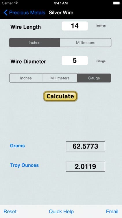 Precious Metal&Gem Calculator