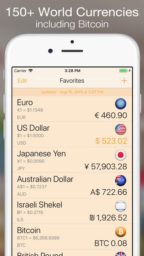Currency+ (Currency Converter) 的 App Store 截图 2