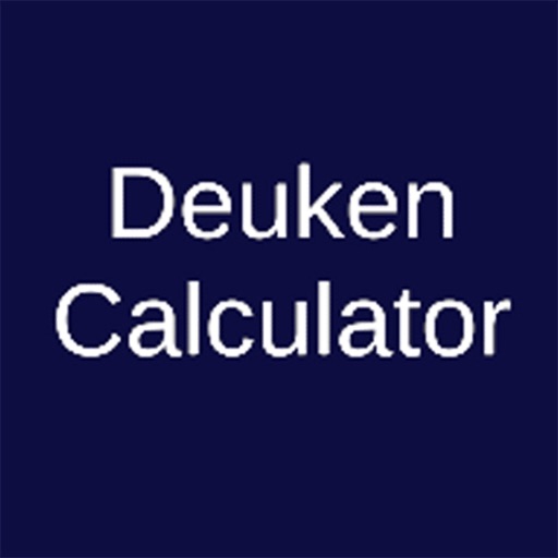 Deuken Calculator