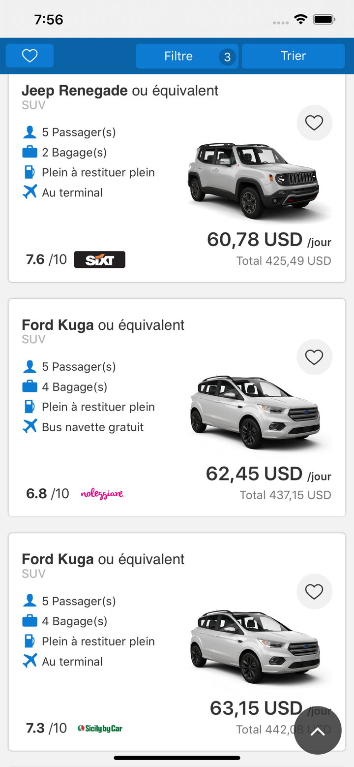 Location de voiture - Carngo screenshot 2