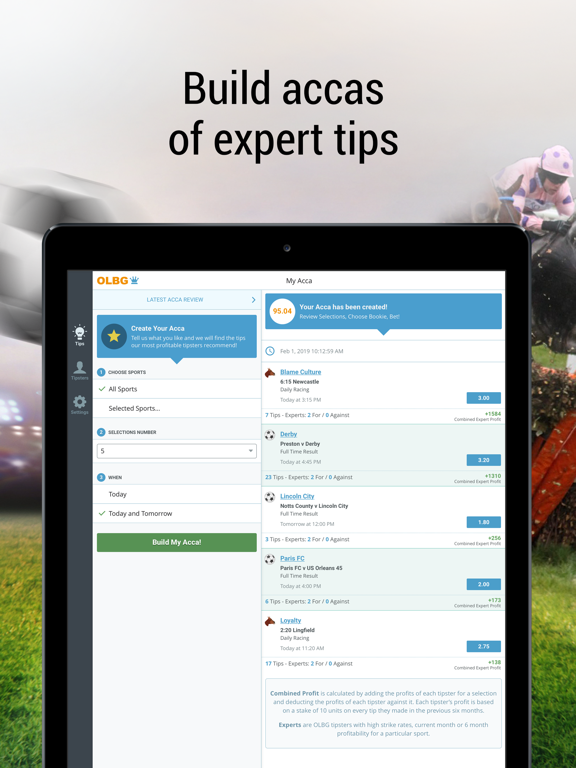 Screenshot #6 pour OLBG.com Sports Betting Tips