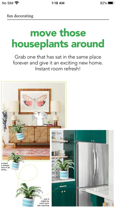 HGTV Magazine US iPhone Screenshot 5