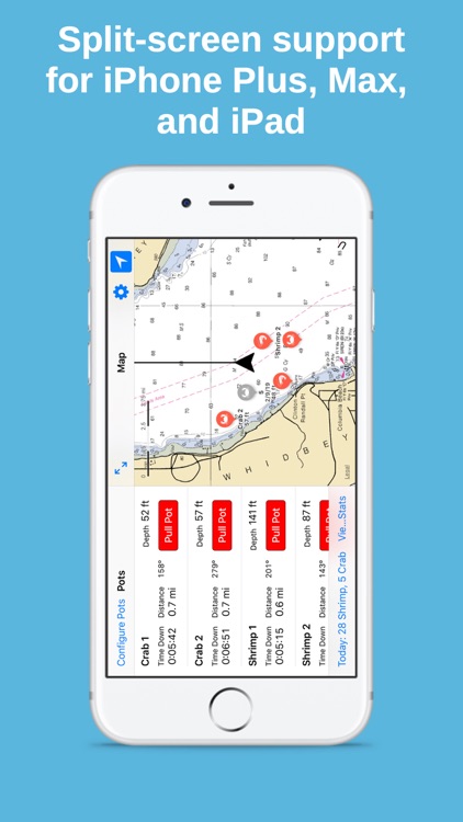 Crab and Shrimp Pot Tracker screenshot-4