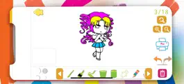 Game screenshot Toca Life Coloring Book Chibi mod apk