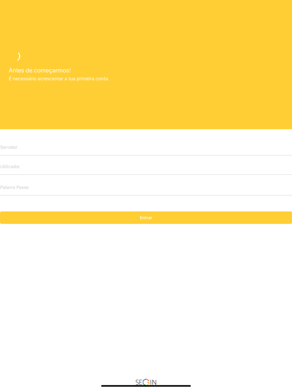 SEGIN iPad screenshot