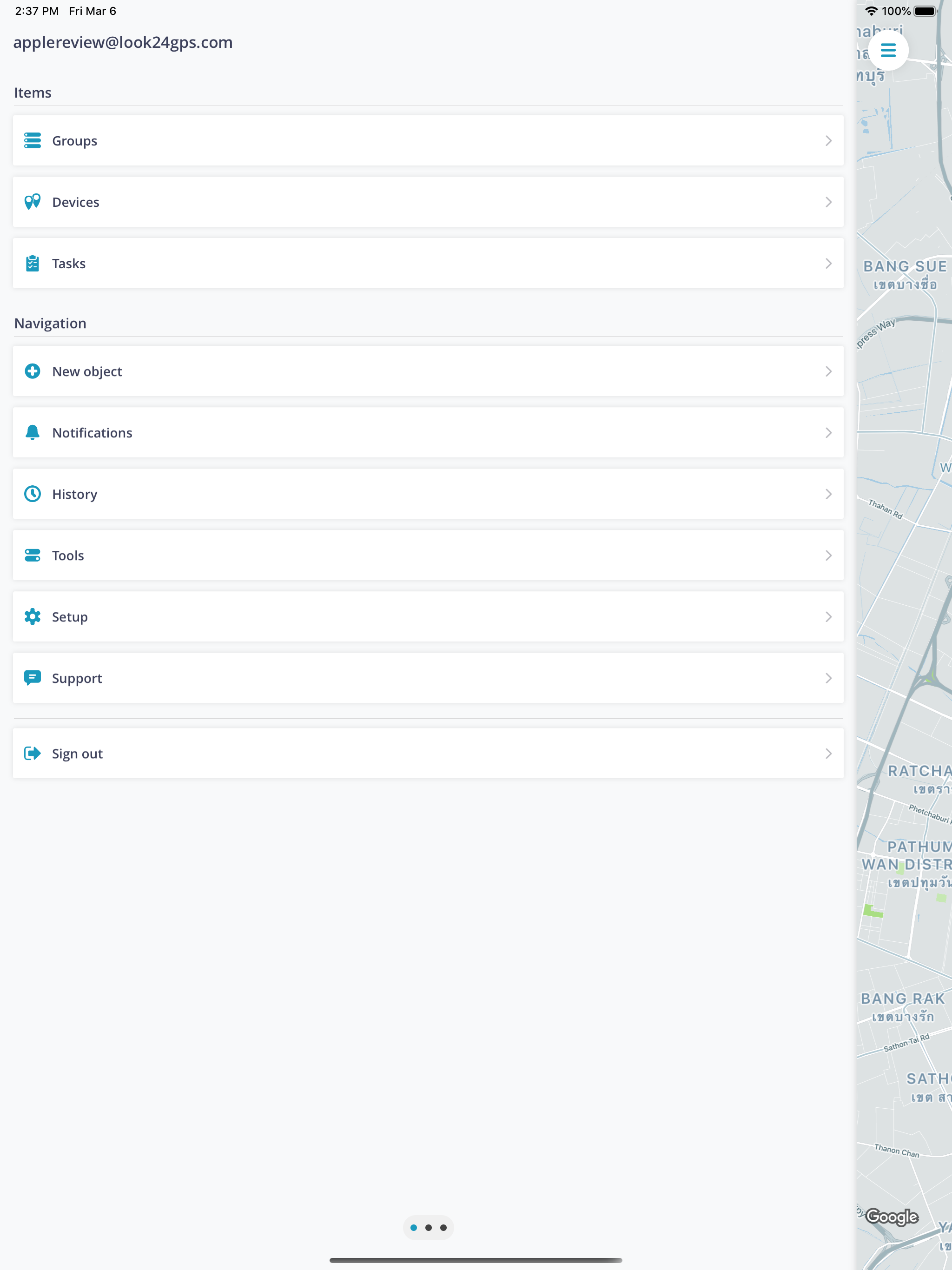 LOOK24 GPS - Tracking