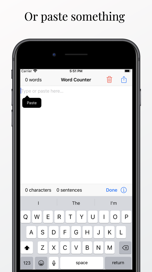 #4. Word Counter Tool (iOS) Podle: Xueqin Huang