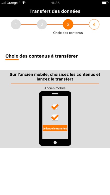 Transfert des données screenshot-4