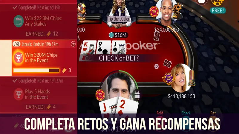 Zynga Poker Texas Holdem Poker screenshot 3 of 3