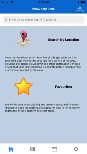 Winnipeg Know Your Zone screenshot 2