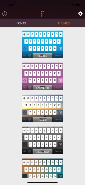 Cool Fonts & Keyboard Themes(圖7)-速報App
