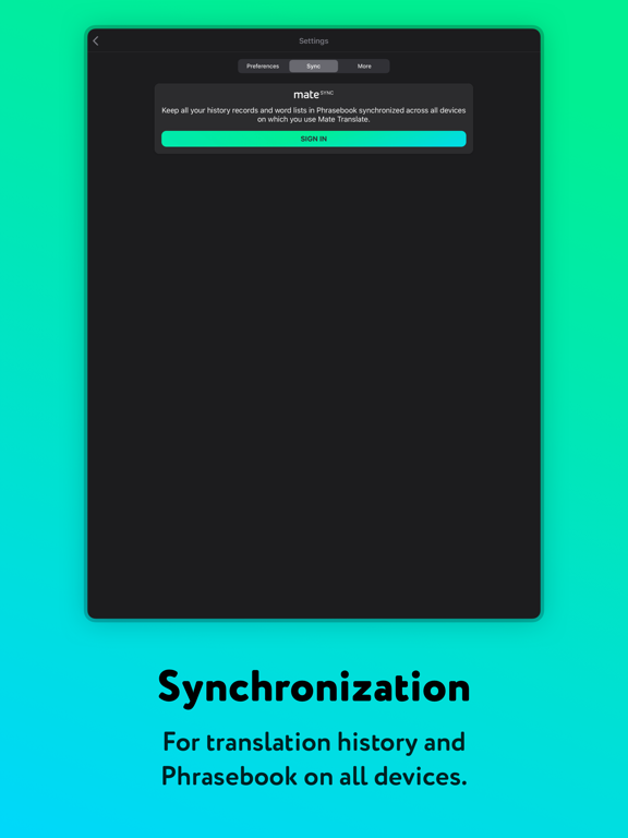 Language Translator by Mate iPad screenshot 8 - Reference app