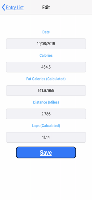 ‎Treadmill Logger Screenshot