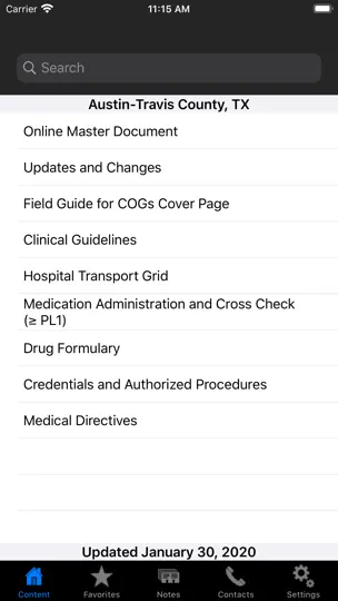 Austin-Travis County EMS iPhone Screenshot 2