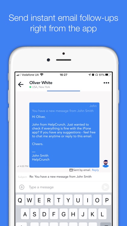 HelpCrunch Inbox screenshot-3