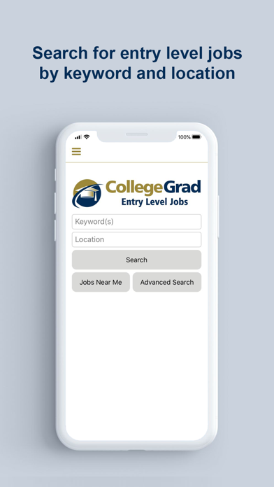 Entry Level Jobs - CollegeGrad Screenshot