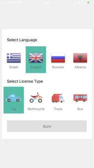 Greek Driving Test iphone resimleri 1