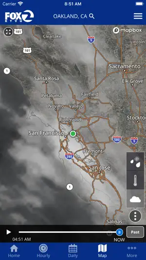 KTVU FOX 2 SF: Weather screenshot 3
