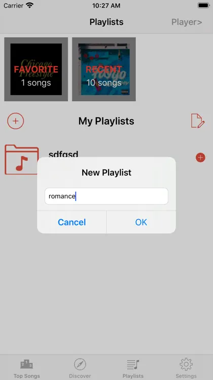 Screenshot 3 von 4 zu Player GR Music Streamer iPlay