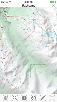 Whistler Area Ski Maps screenshot 3