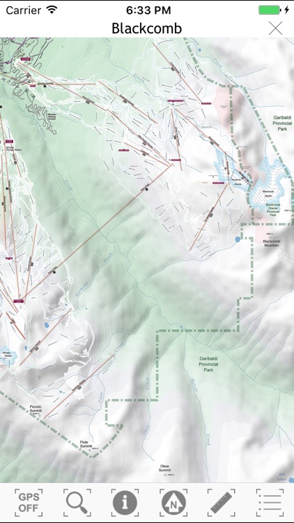 Whistler Area Ski Maps