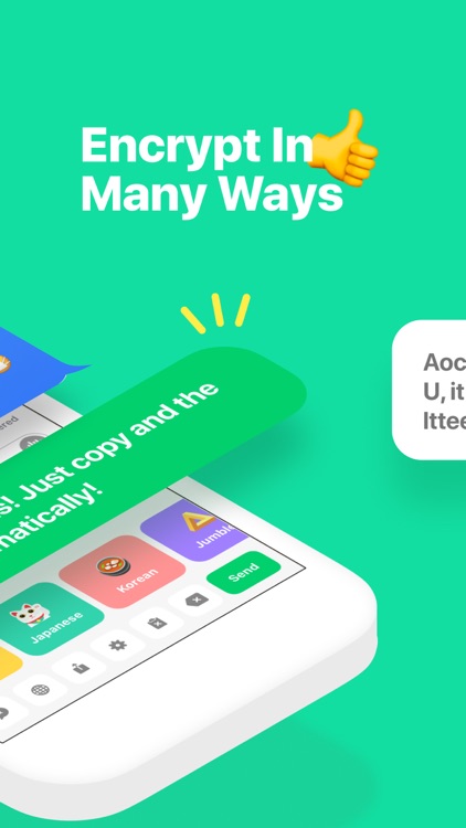 BOOM -Text Encryption Keyboard screenshot-3