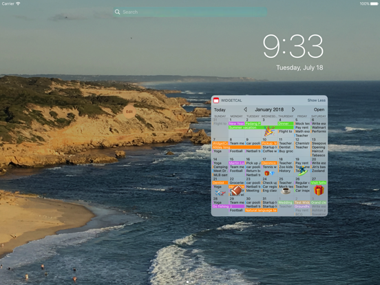 Screenshot #4 pour WidgetCal-Calendar Widget