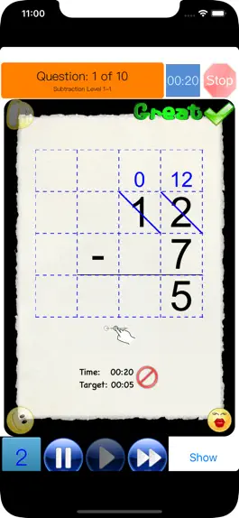 Game screenshot Benkyou Math: Grade 2 hack