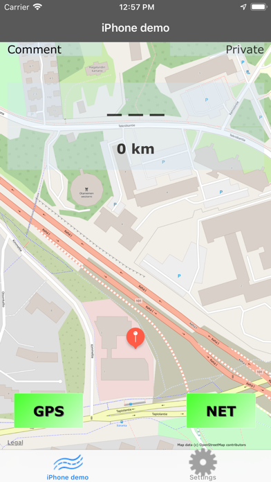 LogMyDrive screenshot