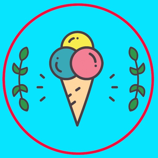 Ice Cream emoji & stickers icon