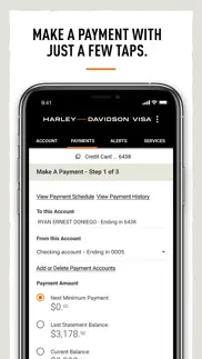 harley-davidson® visa card iphone screenshot 4