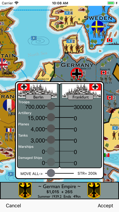 War in Europe Screenshot