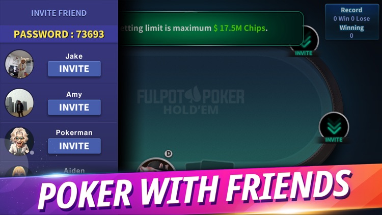 Fulpot Poker:Texas Holdem Game screenshot-9