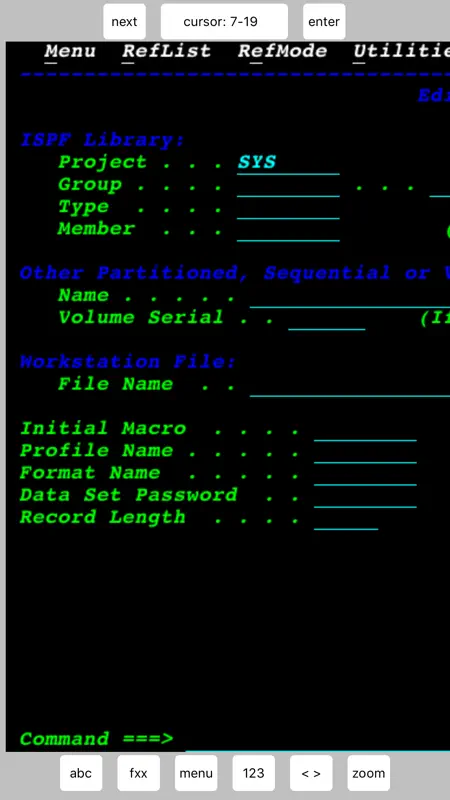 TN3270 screenshot 3 of 5