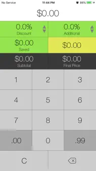 Sale Price + Tax Calculator iphone resimleri 1