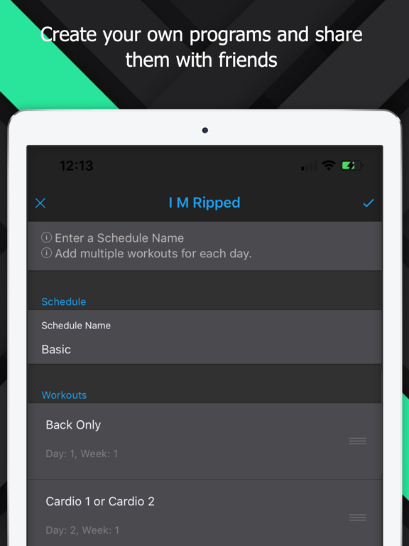 TrackOn - Workouts iPad screenshot 3 - Health & Fitness app