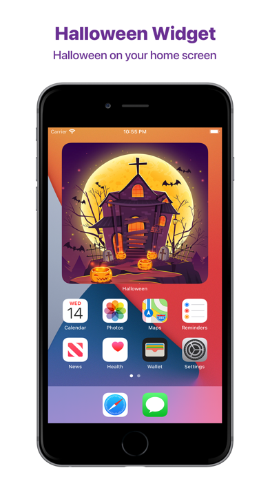 Screenshot #1 pour Halloween Widget